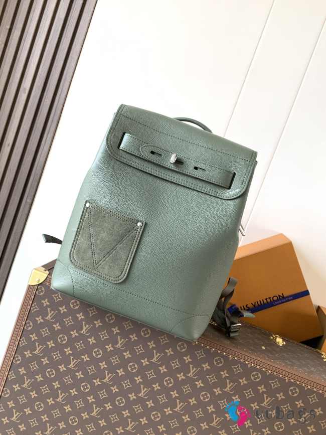 Uubags Louis Vuitton M26852 Steamer Backpack In Sage Green 31x39x15.5cm - 1
