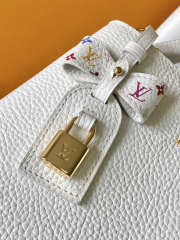 Uubags Louis Vuitton M13253 LV x TM Capucines BB Bag In White 27x17.3x9cm - 3