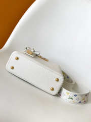 Uubags Louis Vuitton M13253 LV x TM Capucines Mini Bag In White 13.6x8x21cm - 2