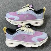 Uubags Loewe x On Cloudsolo sneaker in pink/grey - 1