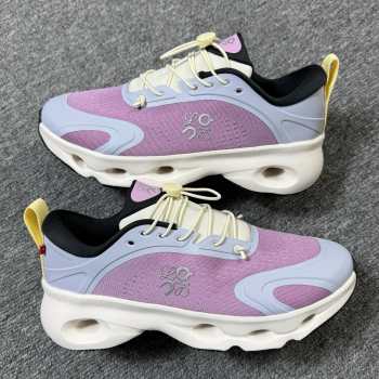 Uubags Loewe x On Cloudsolo sneaker in pink/grey