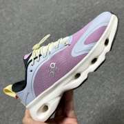 Uubags Loewe x On Cloudsolo sneaker in pink/grey - 2