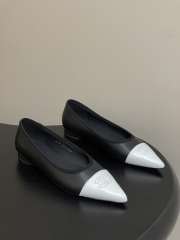 Uubags Chanel Ballerina Shoes Gradient Sheepskin & Sheepskin Black & White - 6