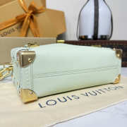 Uubags Louis Vuitton M27449 MM Side Trunk Bag In Emerald Green 23.5x16x8.5cm - 6