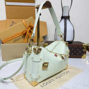 Uubags Louis Vuitton M27449 MM Side Trunk Bag In Emerald Green 23.5x16x8.5cm - 5