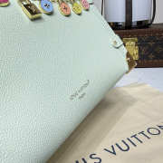 Uubags Louis Vuitton M27449 MM Side Trunk Bag In Emerald Green 23.5x16x8.5cm - 3