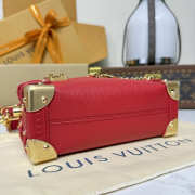 Uubags Louis Vuitton M28333 PM Side Trunk Bag In Sari Red 19x12.5x7.5cm - 6