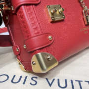 Uubags Louis Vuitton M28333 PM Side Trunk Bag In Sari Red 19x12.5x7.5cm - 3