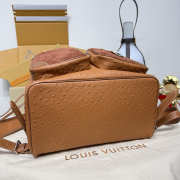 Uubags Louis Vuitton N89112 Montsouris Cargo Backpack In Caramel 34x17x40cm - 4