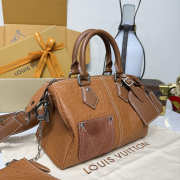 Uubags Louis Vuitton N89119 Speedy P9 Bandoulière 25 Bag In Caramel 25x15x15cm - 5
