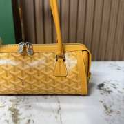 Uubags Goyard Bonbonnière bag in yellow 30x10.5x12cm - 2