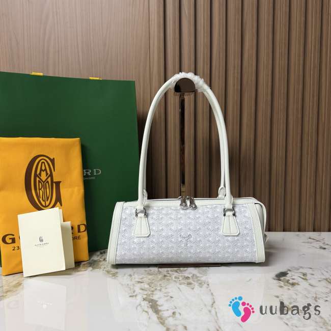 Uubags Goyard Bonbonnière bag in white 30x10.5x12cm - 1