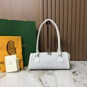 Uubags Goyard Bonbonnière bag in white 30x10.5x12cm - 1