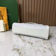 Uubags Goyard Bonbonnière bag in white 30x10.5x12cm - 4