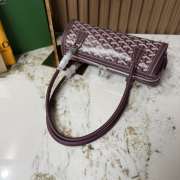 Uubags Goyard Bonbonnière bag in burgundy 30x10.5x12cm - 2