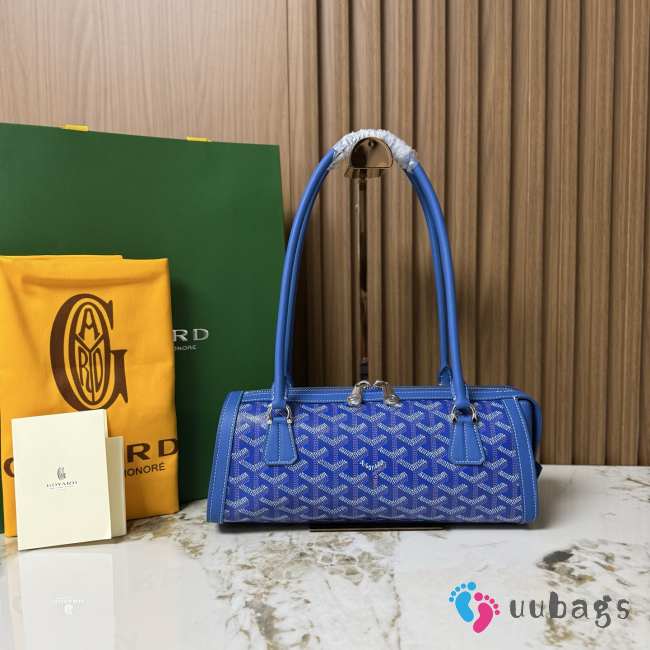 Uubags Goyard Bonbonnière bag in blue 30x10.5x12cm - 1