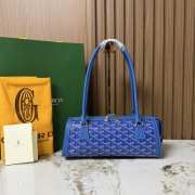 Uubags Goyard Bonbonnière bag in blue 30x10.5x12cm - 1