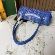 Uubags Goyard Bonbonnière bag in blue 30x10.5x12cm - 6