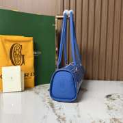 Uubags Goyard Bonbonnière bag in blue 30x10.5x12cm - 4