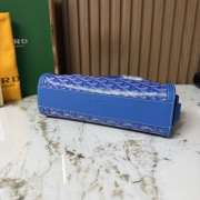 Uubags Goyard Bonbonnière bag in blue 30x10.5x12cm - 3