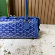 Uubags Goyard Bonbonnière bag in blue 30x10.5x12cm - 2