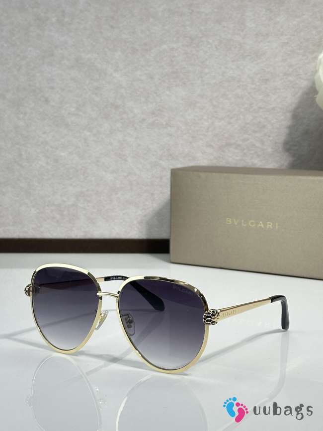 Uubags Bvlgari Serpenti Forever pilot metal sunglasses - 1