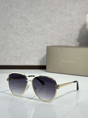 Uubags Bvlgari Serpenti Forever pilot metal sunglasses