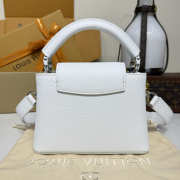 Uubags Louis Vuitton M25934 Capucines Mini Bag In Lily White 21x13.6x8cm - 6