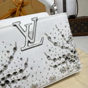 Uubags Louis Vuitton M25934 Capucines Mini Bag In Lily White 21x13.6x8cm - 2