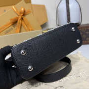 Uubags Louis Vuitton M25934 Capucines Mini Bag In Lily Black 21x13.6x8cm - 6