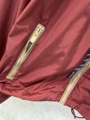 Uubags Miu Miu Technical fabric blouson jacket in amaranth red/maize yellow - 6