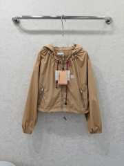 Uubags Miu Miu Technical fabric blouson jacket in beige  - 1