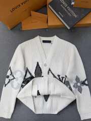 Uubags Louis Vuitton 1AJBX8 Wool Coat In Almond Milk Color - 6