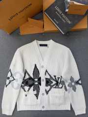 Uubags Louis Vuitton 1AJBX8 Wool Coat In Almond Milk Color - 5