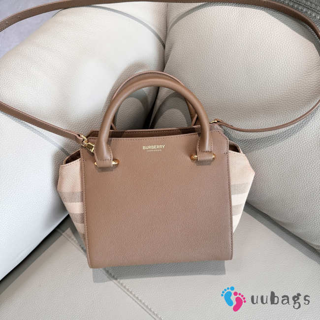 Uubags Burberry Banwell Leather Brown Bag 21x20x13cm - 1