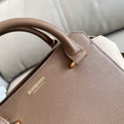 Uubags Burberry Banwell Leather Brown Bag 21x20x13cm - 2