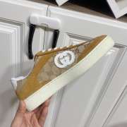 Uubags Gucci G75 sneaker in brown suede - 2