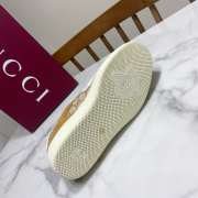 Uubags Gucci G75 sneaker in brown suede - 3