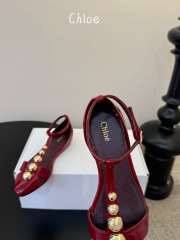 Uubags Chloe Cleia sandal in grenat - 2