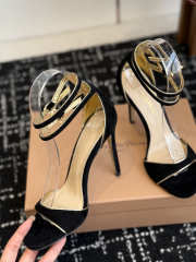 Uubags Gianvito Rossi Ankle Strap Sandal In Black 10cm - 3