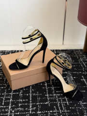 Uubags Gianvito Rossi Ankle Strap Sandal In Black 10cm - 2