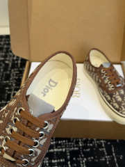 Uubags Dior Saltwind Sneaker Brown Dior Oblique Jacquard 3.5cm - 5