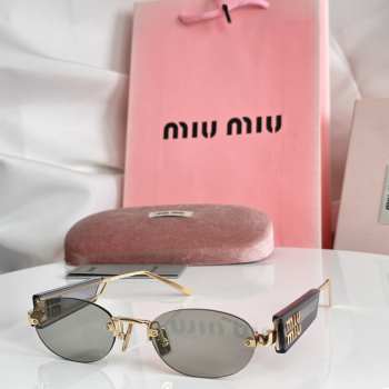 Uubags Miu Miu SMUA63 Logo sunglasses