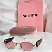 Uubags Miu Miu SMUA63 Logo sunglasses - 4