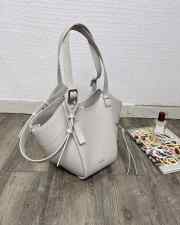 Uubags Loewe Hammock flip bag in light ghost classic calfskin 15x22.5x21cm - 2