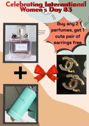 Special Offer for International Women’s Day 8.3 - 2