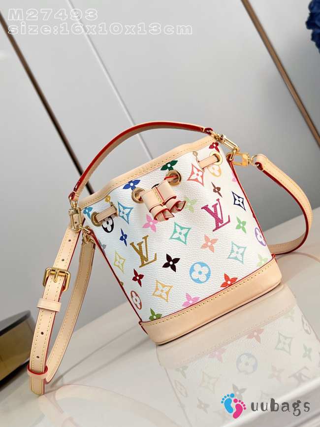 Uubags Louis Vuitton M27493 LV x TM Nano Nóe Bag Multicolor 13x16x10cm - 1