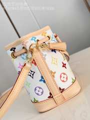 Uubags Louis Vuitton M27493 LV x TM Nano Nóe Bag Multicolor 13x16x10cm - 2