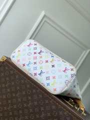 Uubags Louis Vuitton M27787 LV x TM Neverfull MM Bag Multicolor/ White 31x28x14cm - 4