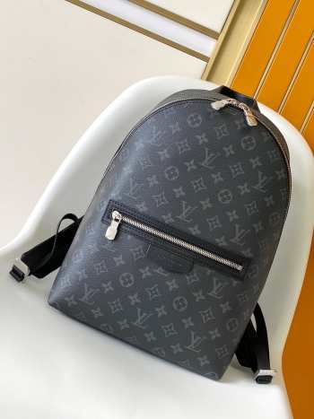 Uubags Louis Vuitton M14020 Discovery Slim Backpack Monogram Eclipse Coated Canvas 28x38x13cm